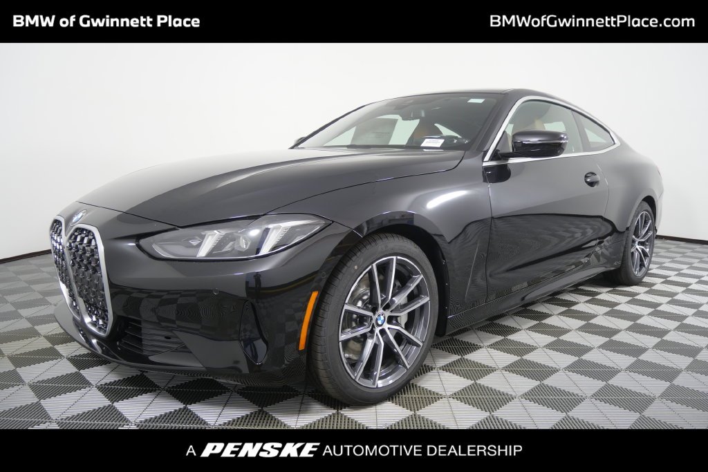 New 2027 Black Sapphire Metallic BMW 430i image 1