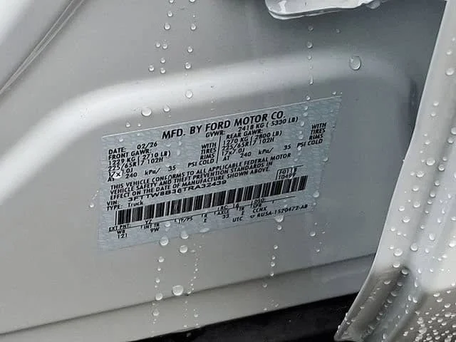 New 2026 Oxford White Ford XLT image 16