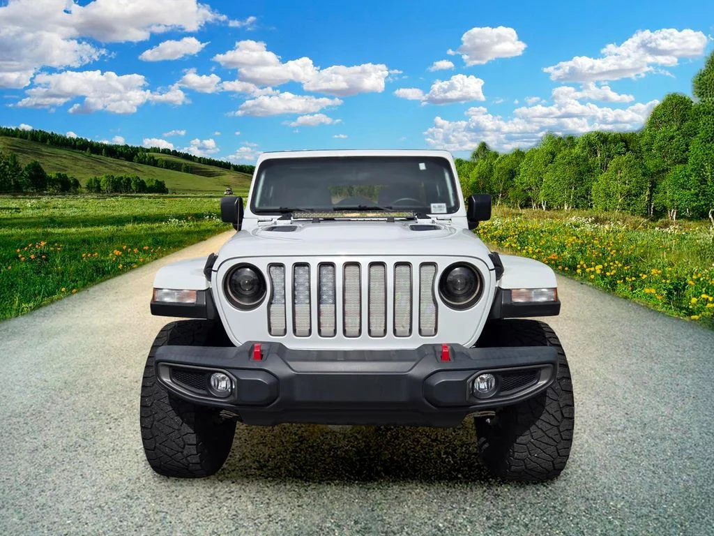 Used 2018 White Jeep Unlimited Rubicon image 8