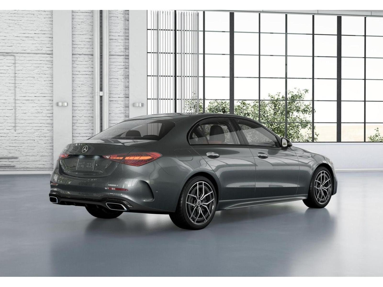 New 2026 Selenite Grey Metallic Mercedes-Benz C 300 4D Sedan image 22