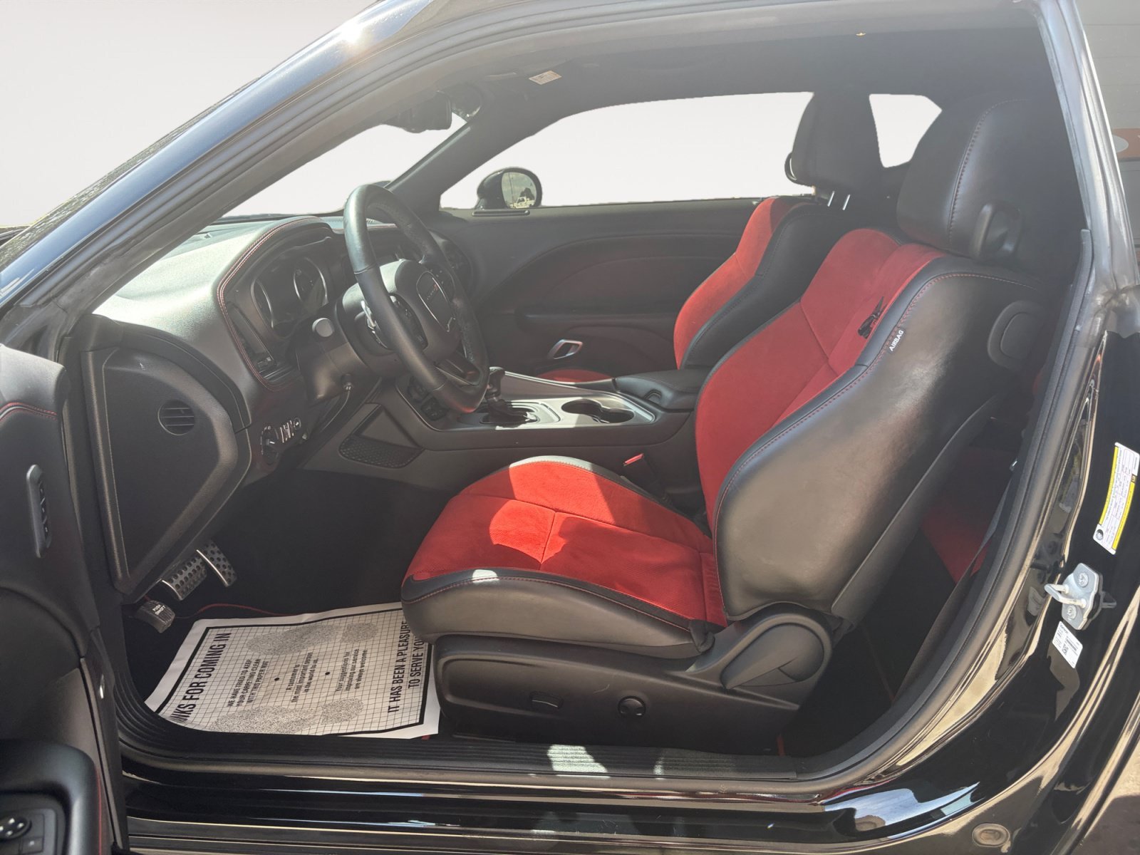 Used 2023 Pitch Black Clearcoat Dodge R/T Scat Pack Widebody image 18
