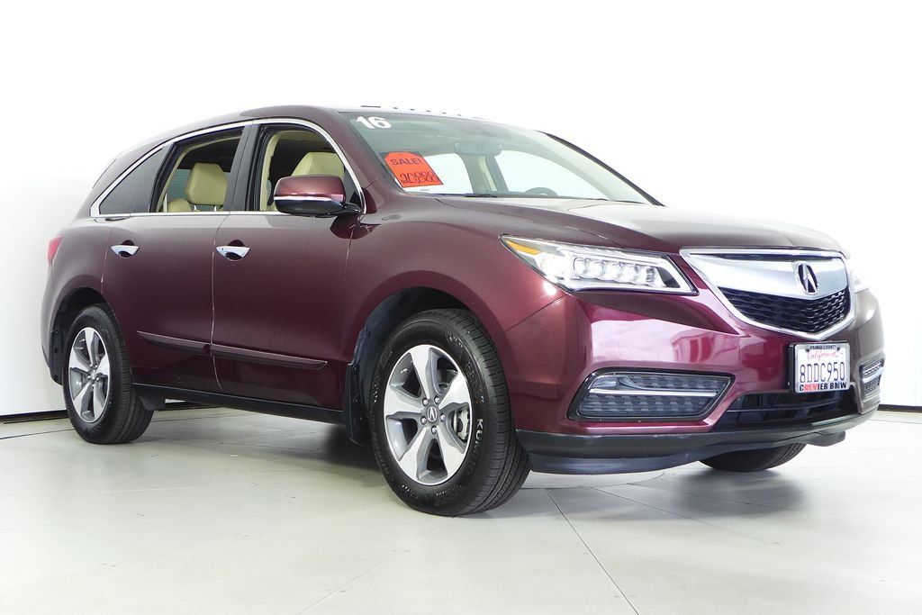 Used 2016 Dark Cherry Pearl Acura 3.5L image 4