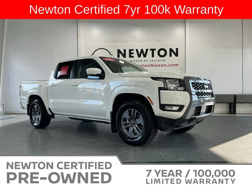 Certified Used 2025 Glacier White Nissan SV image 25