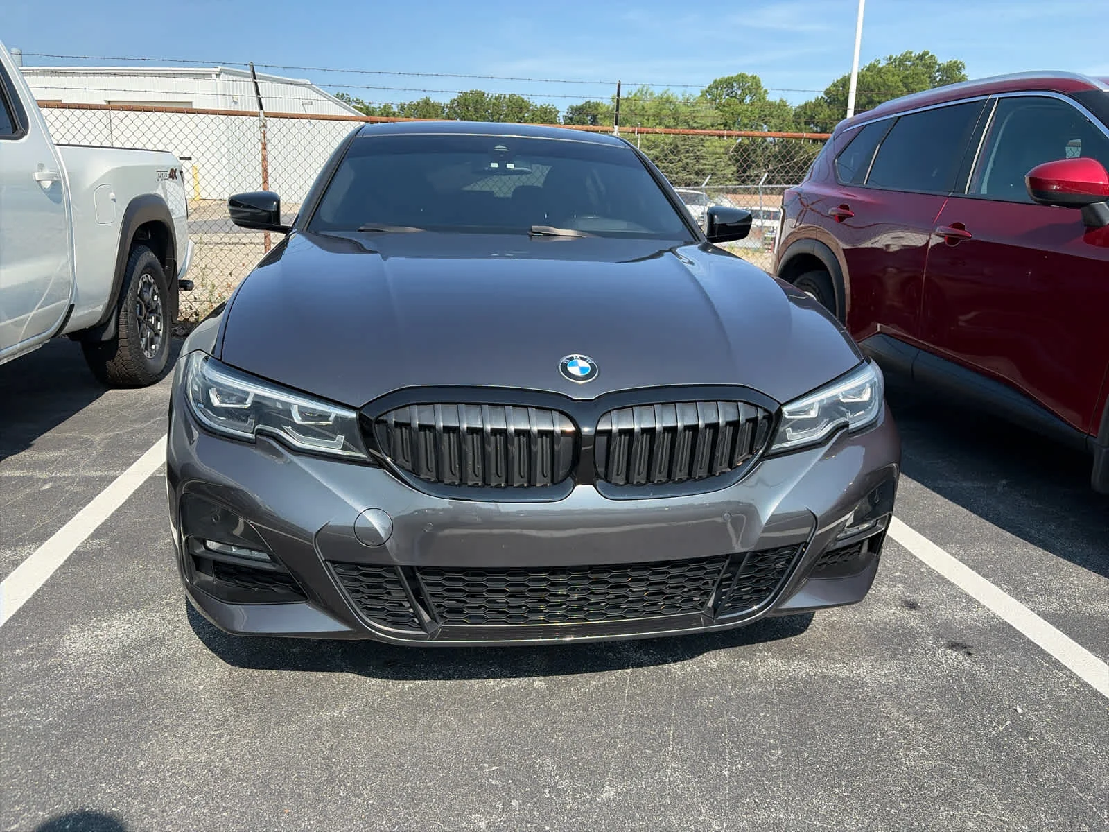 Used 2021 Mineral Gray Metallic BMW 330i xDrive image 2