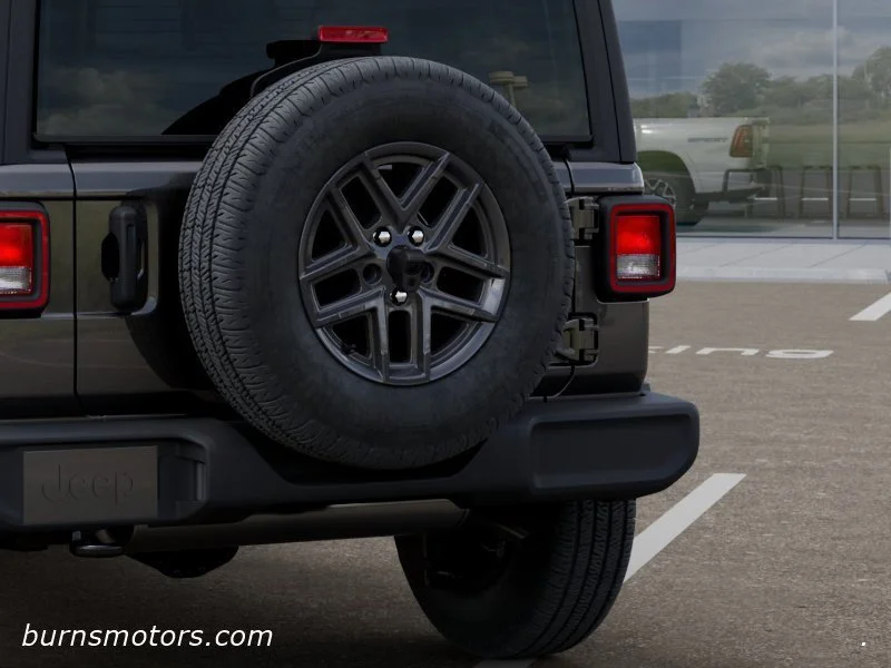 New 2026 Granite Crystal Metallic Clear-Coat Exterior Paint Jeep Sport 2-Door image 13