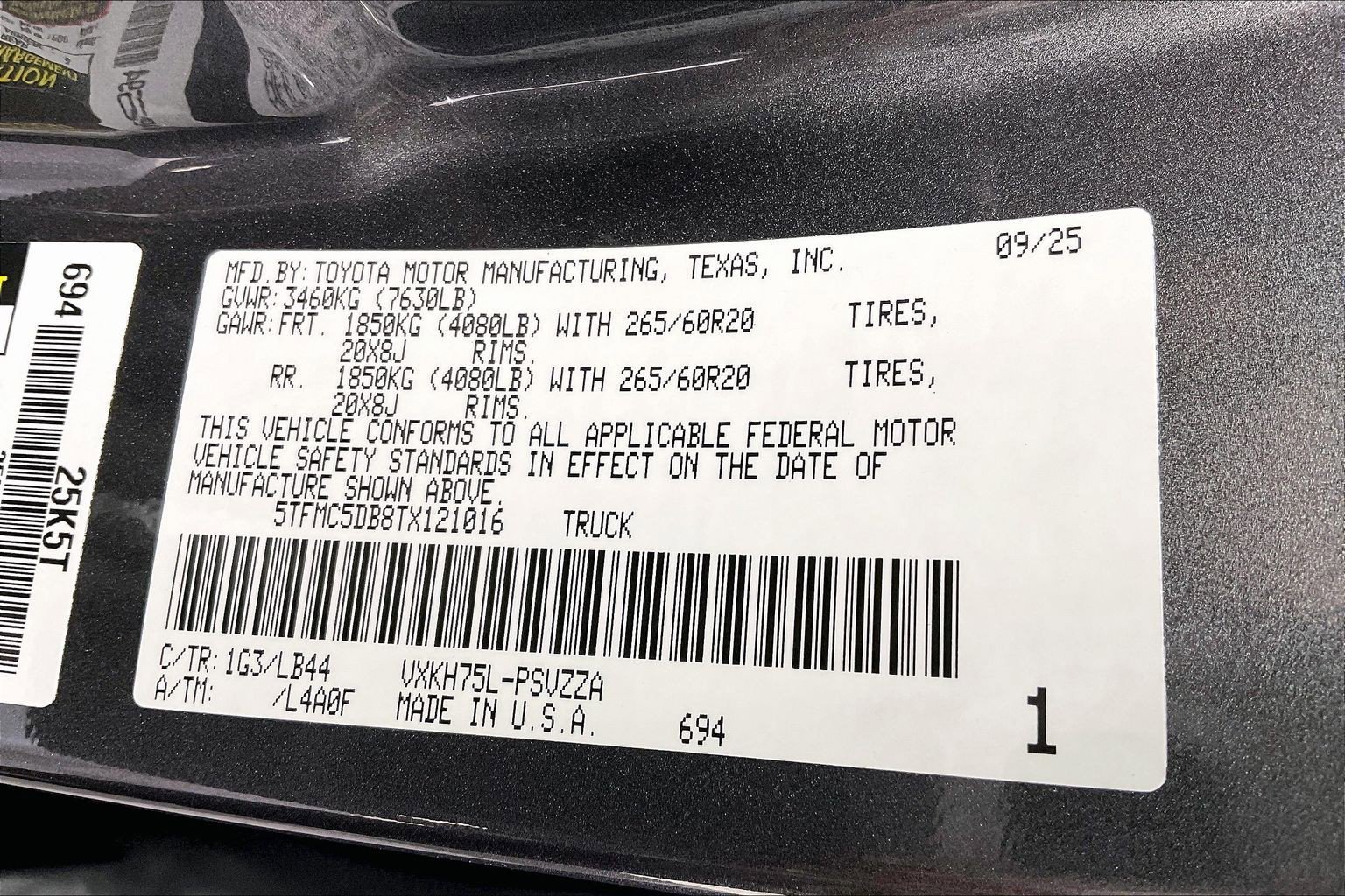 2026 Toyota Tundra 1794 Edition - Photo 20