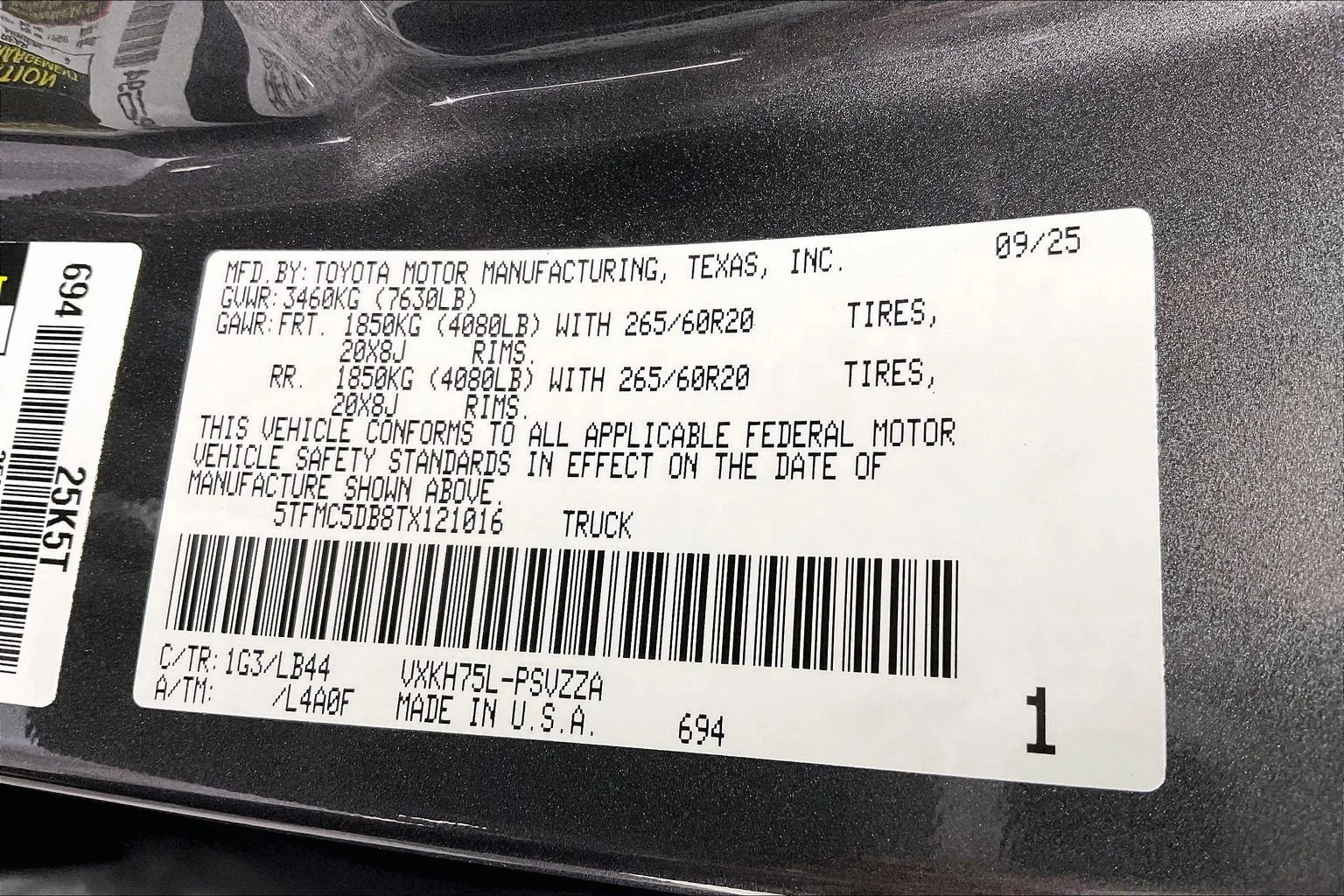 2026 Toyota Tundra 1794 Edition - Photo 20