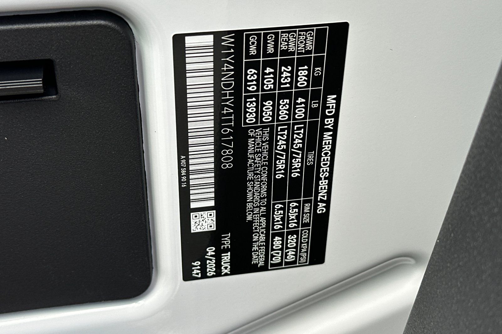 New 2026 White Mercedes-Benz Cargo 170 WB image 27