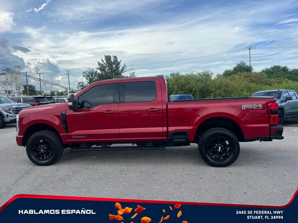 Used 2024 Red Ford LARIAT image 4
