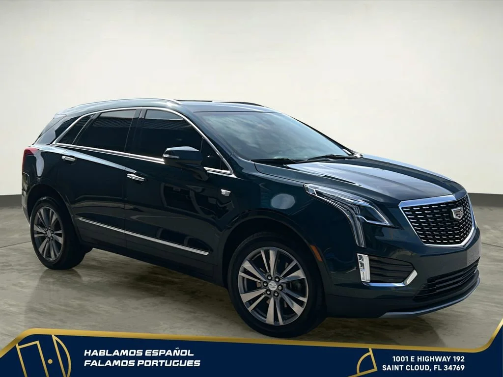 Used 2024 Emerald Lake Metallic Cadillac Premium Luxury image 8