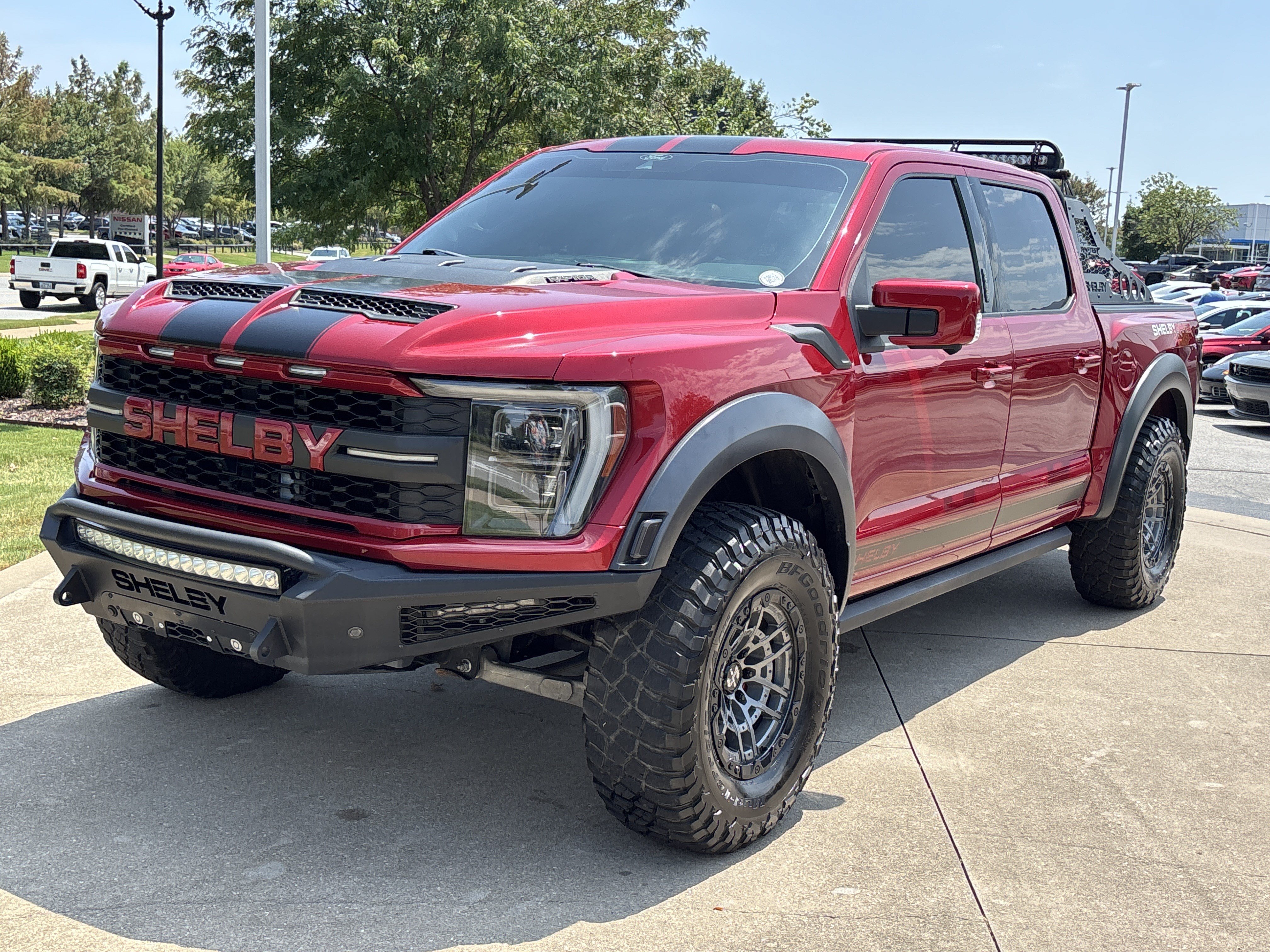 Used 2021 Rapid Red Metallic Tinted Clearcoat Ford Shelby Raptor Baja SuperCrew 4WD image 13