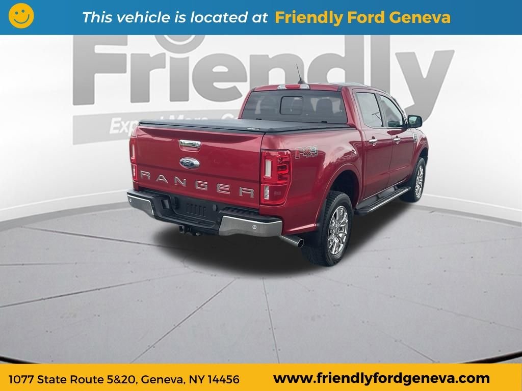Used 2021 Red Ford Lariat image 5