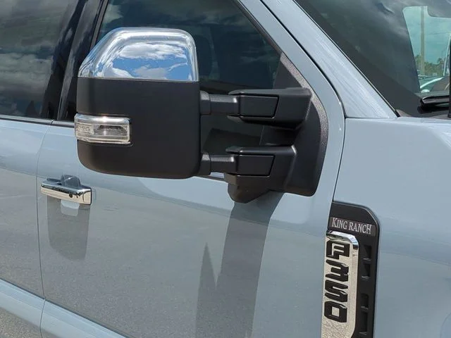 New 2026 Glacier Gray Metallic Tri-Coat Ford F-350® King Ranch® image 12