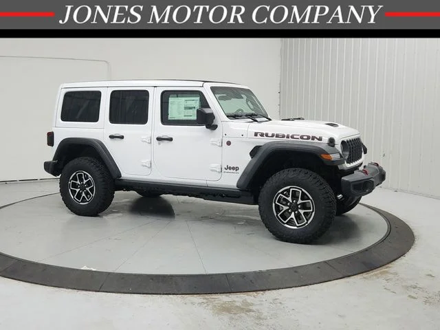 New 2026 Bright White Clearcoat Jeep Rubicon image 1
