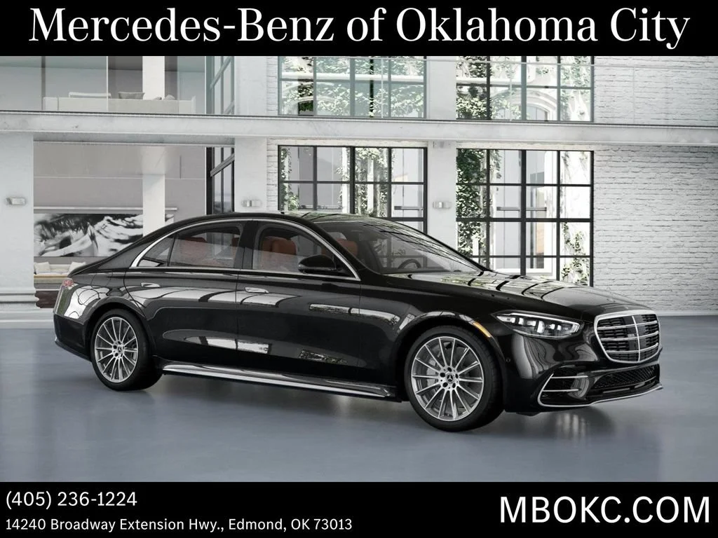 New 2026 Obsidian Black Metallic Mercedes-Benz S 580 image 13