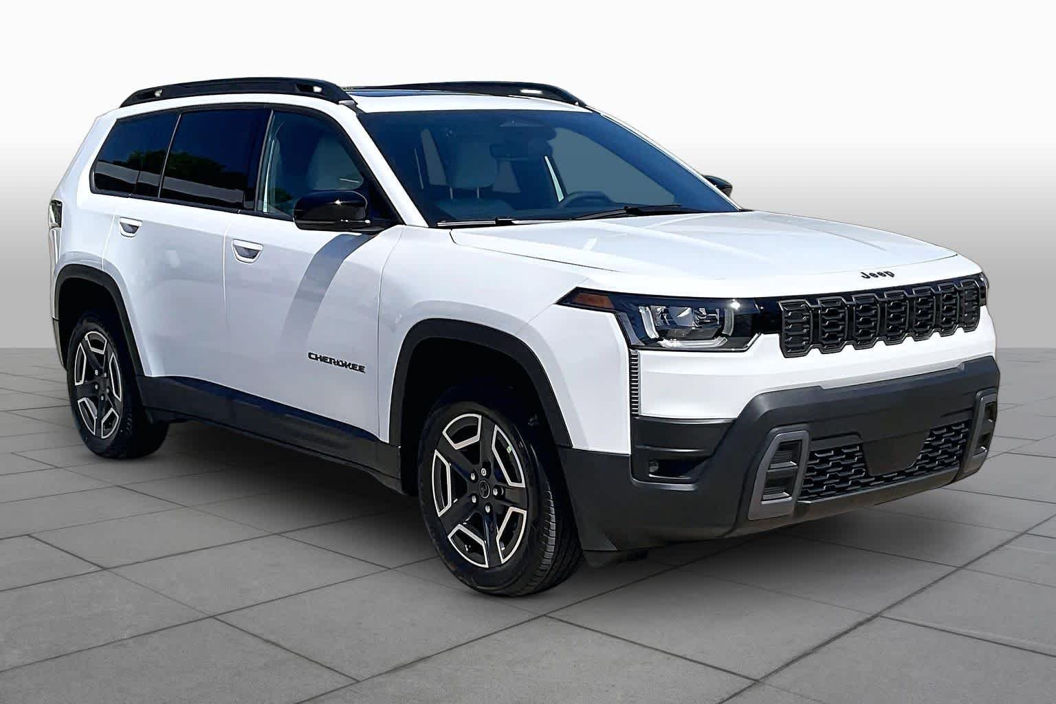 New 2026 Bright White Clear-Coat Exterior Paint Jeep Limited image 2