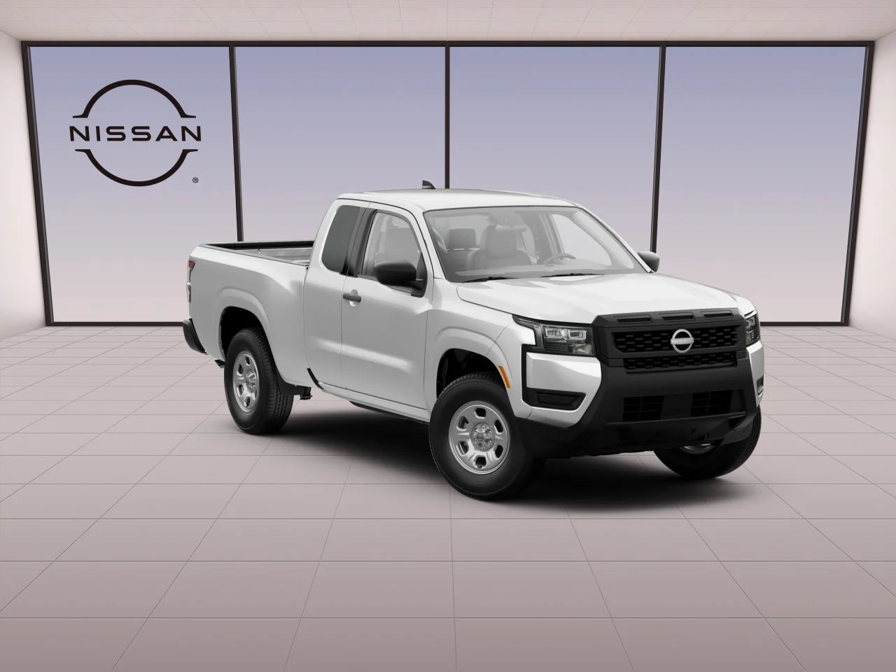 New 2026 Glacier White Nissan King Cab® S image 3