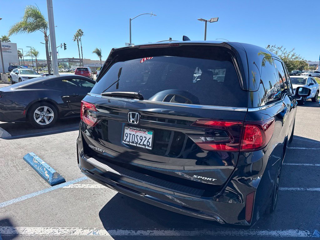 Used 2025 Crystal Black Pearl Honda Sport-L image 5