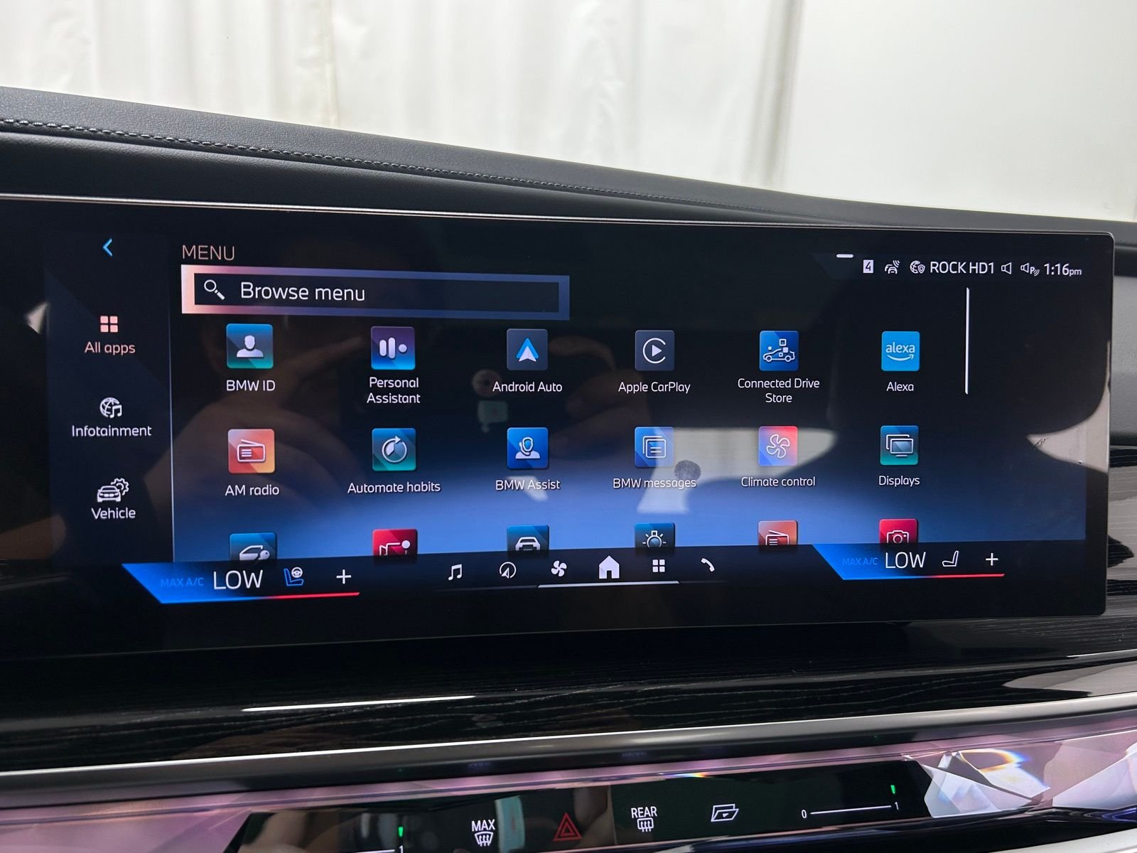New 2026 Black Sapphire Metallic BMW 740i xDrive image 16
