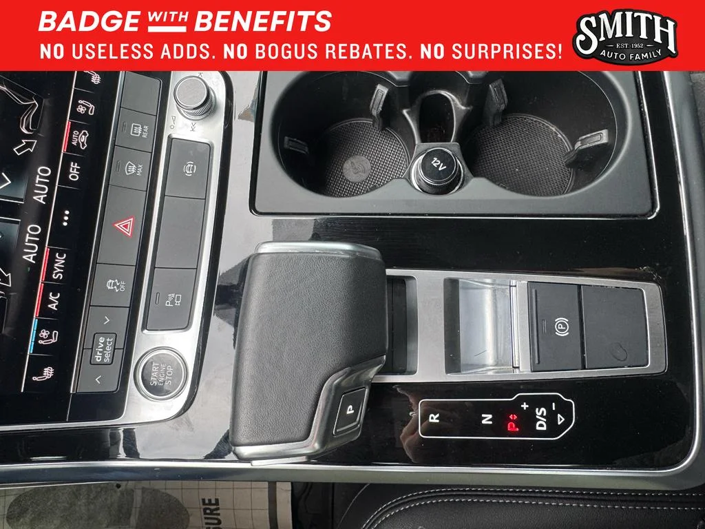Used 2023 Mythos Black Metallic Audi Premium Plus image 13