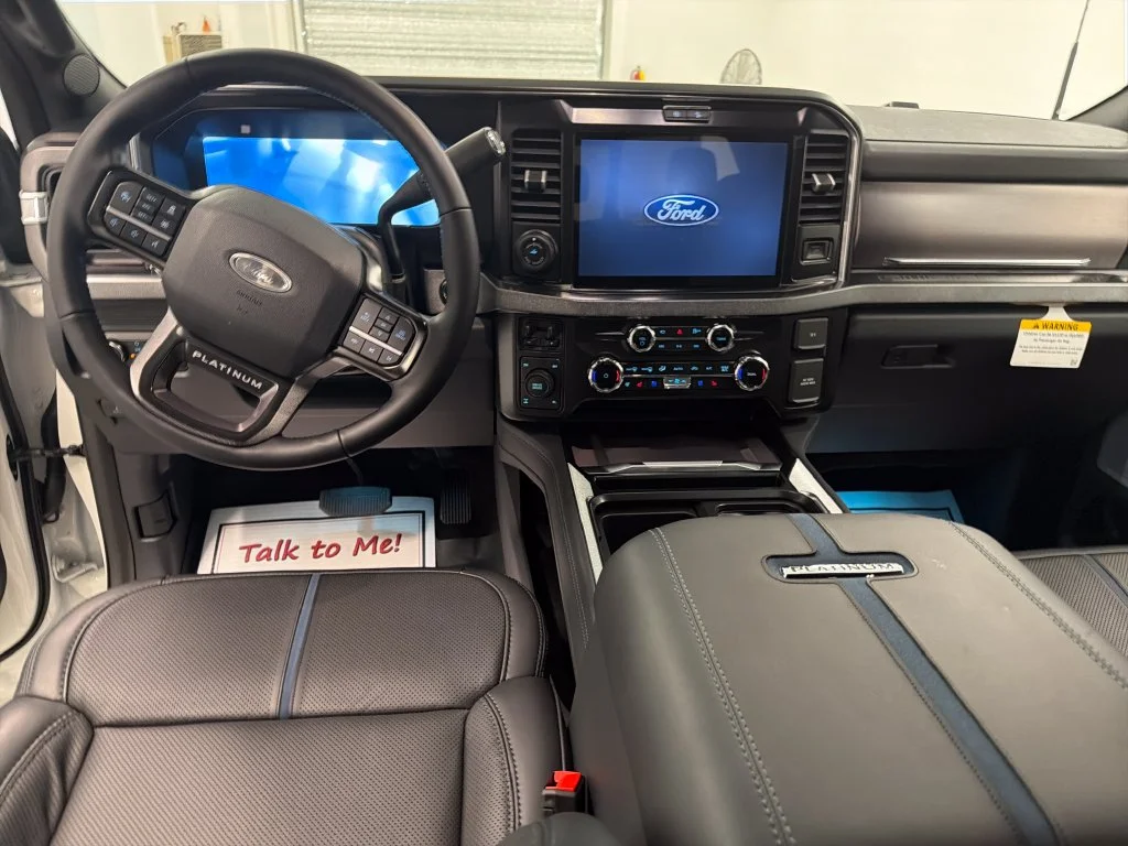 New 2026 Star White Metallic Tri-Coat Ford F-250® Platinum® image 16