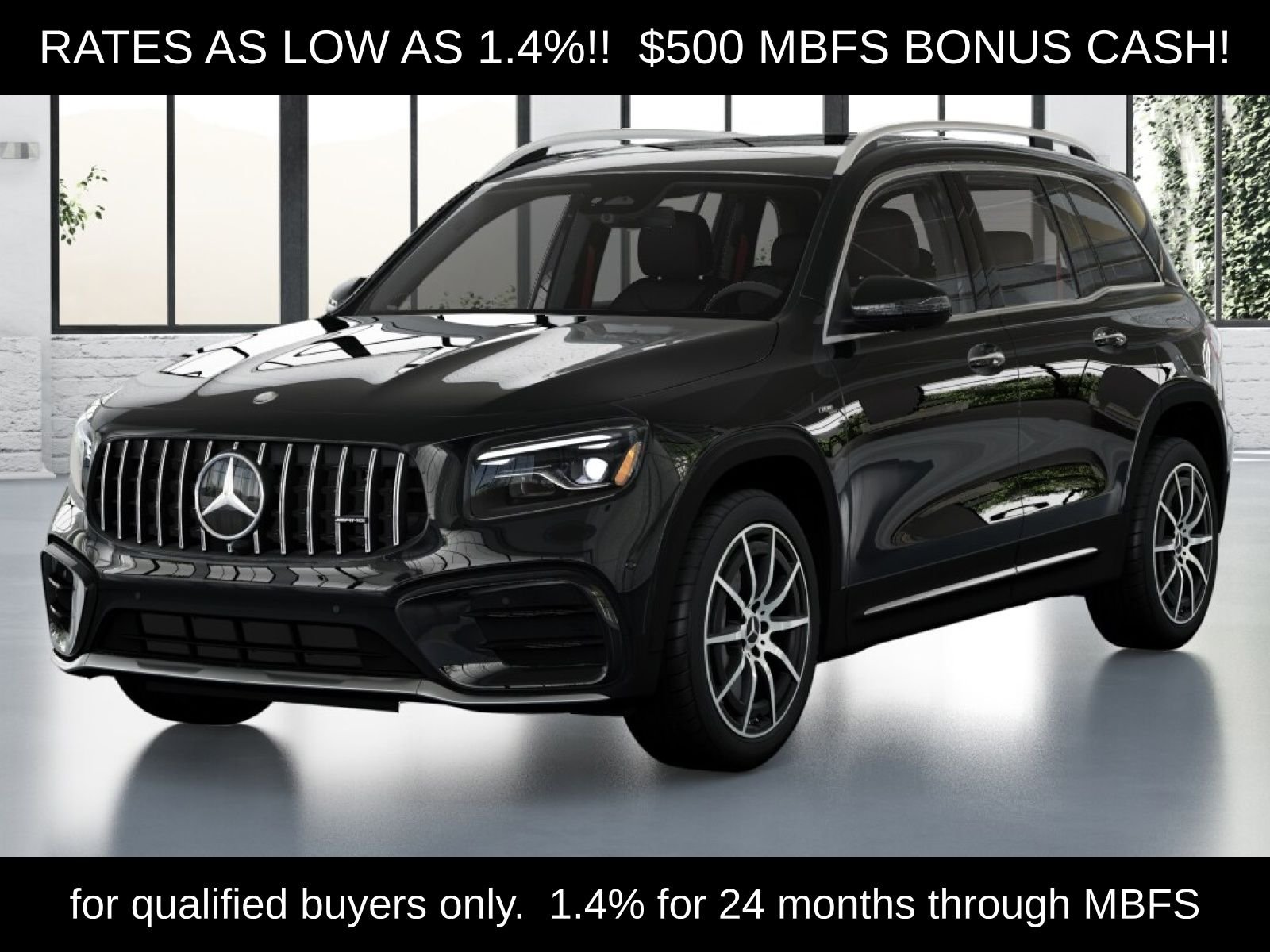 Certified Used 2026 Black Mercedes-Benz GLB 35 AMG® image 1