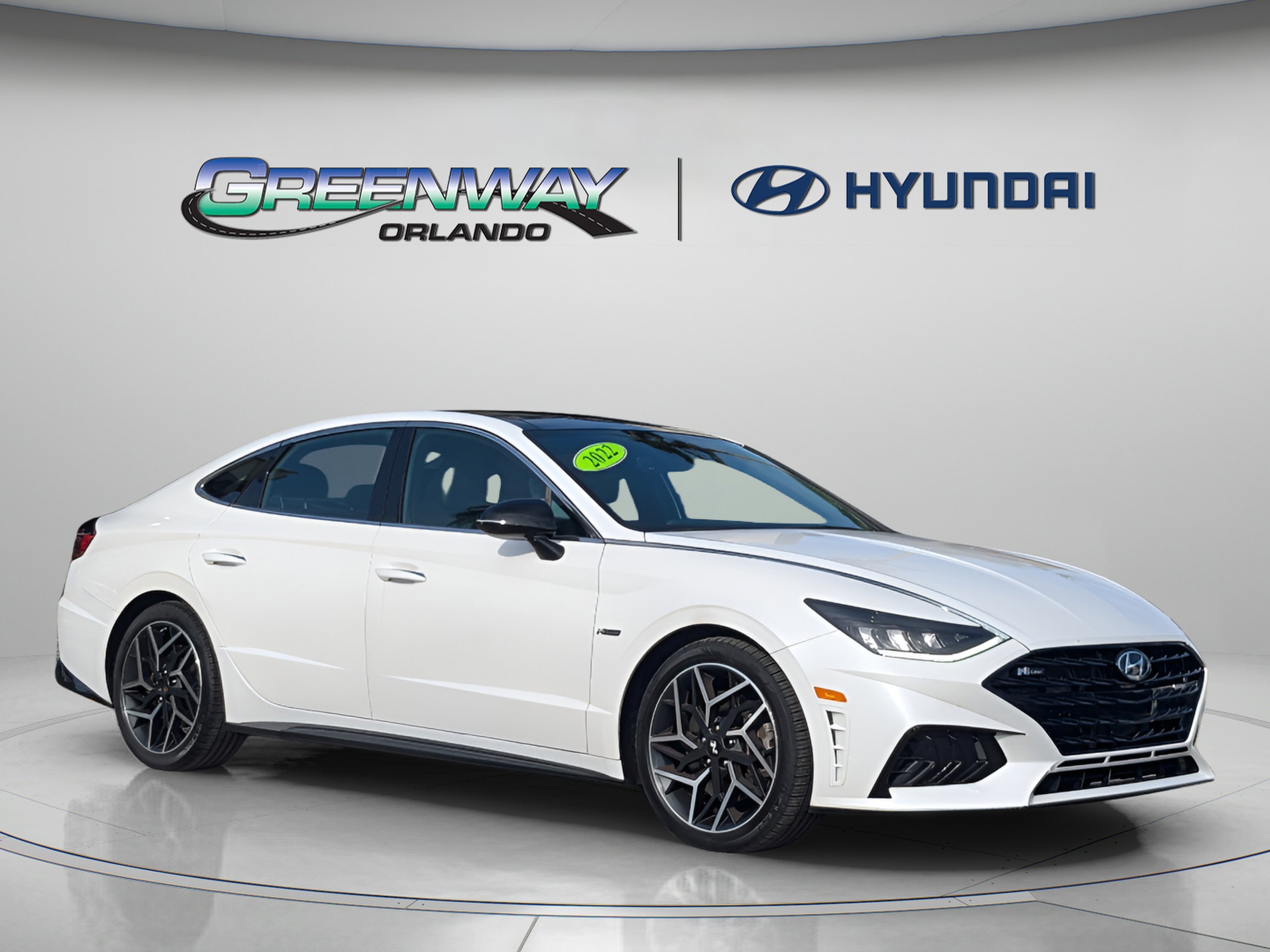 Used 2022 Quartz White Hyundai N Line image 2