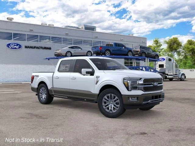 New 2026 Star White Metallic Tri-Coat Ford King Ranch image 8