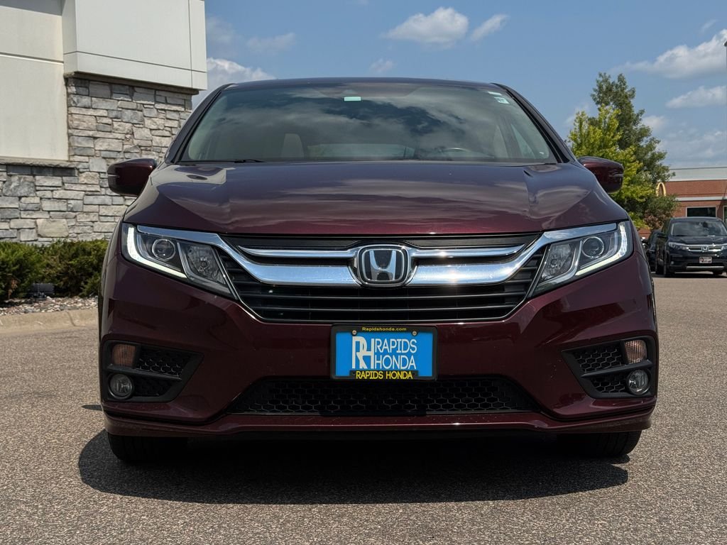 Used 2019 Honda Odyssey EX-L with VIN 5FNRL6H7XKB129676 for sale in Coon Rapids, Minnesota