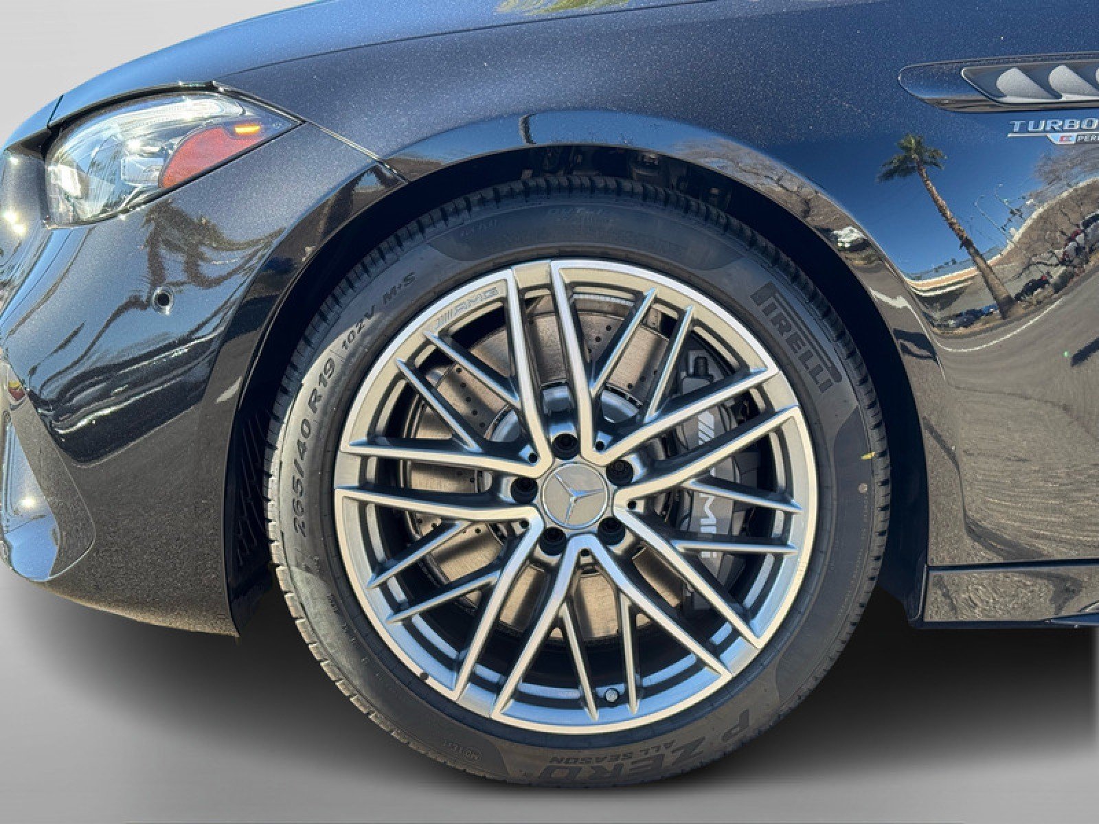 New 2026 Obsidian Black Metallic Mercedes-Benz AMG® C 63 S E Performance Sedan image 6