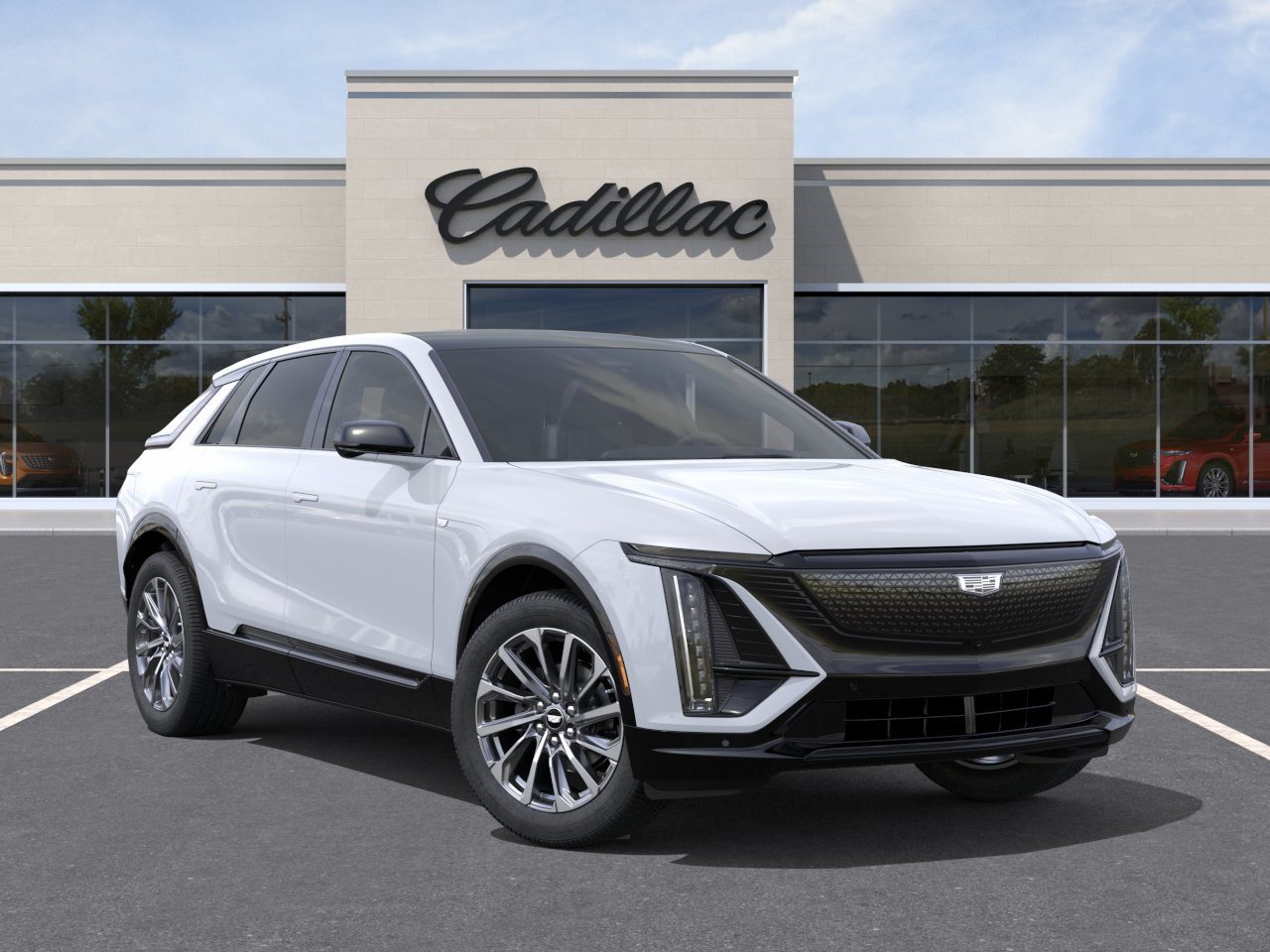 New 2027 Vibrant White Tricoat Cadillac Sport image 7