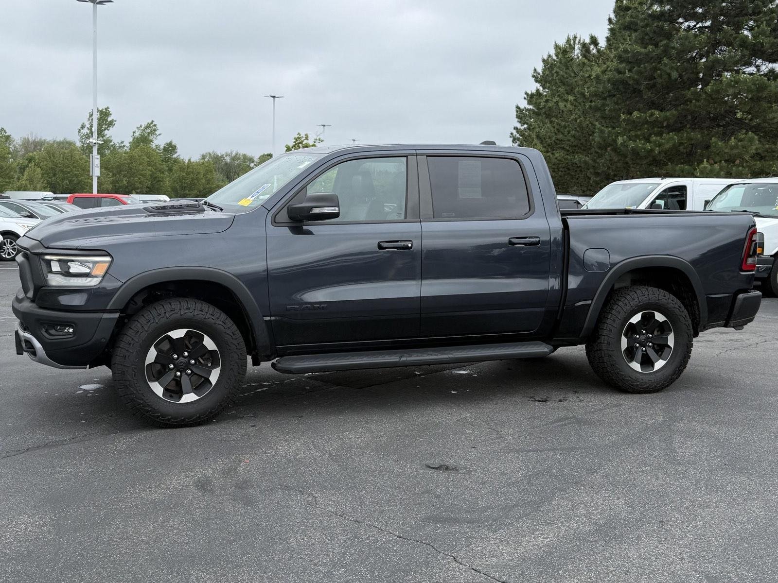 Used 2021 Maximum Steel Metallic Clearcoat Ram Rebel image 4