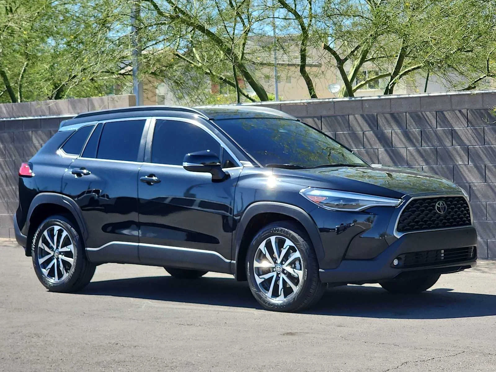 Used 2024 Jet Black Toyota XLE image 2