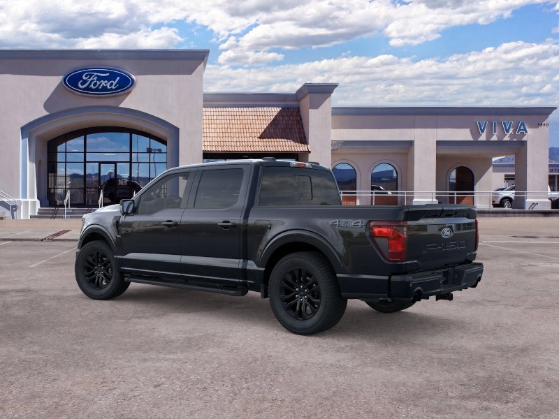New 2026 Agate Black Metallic Ford XLT image 4