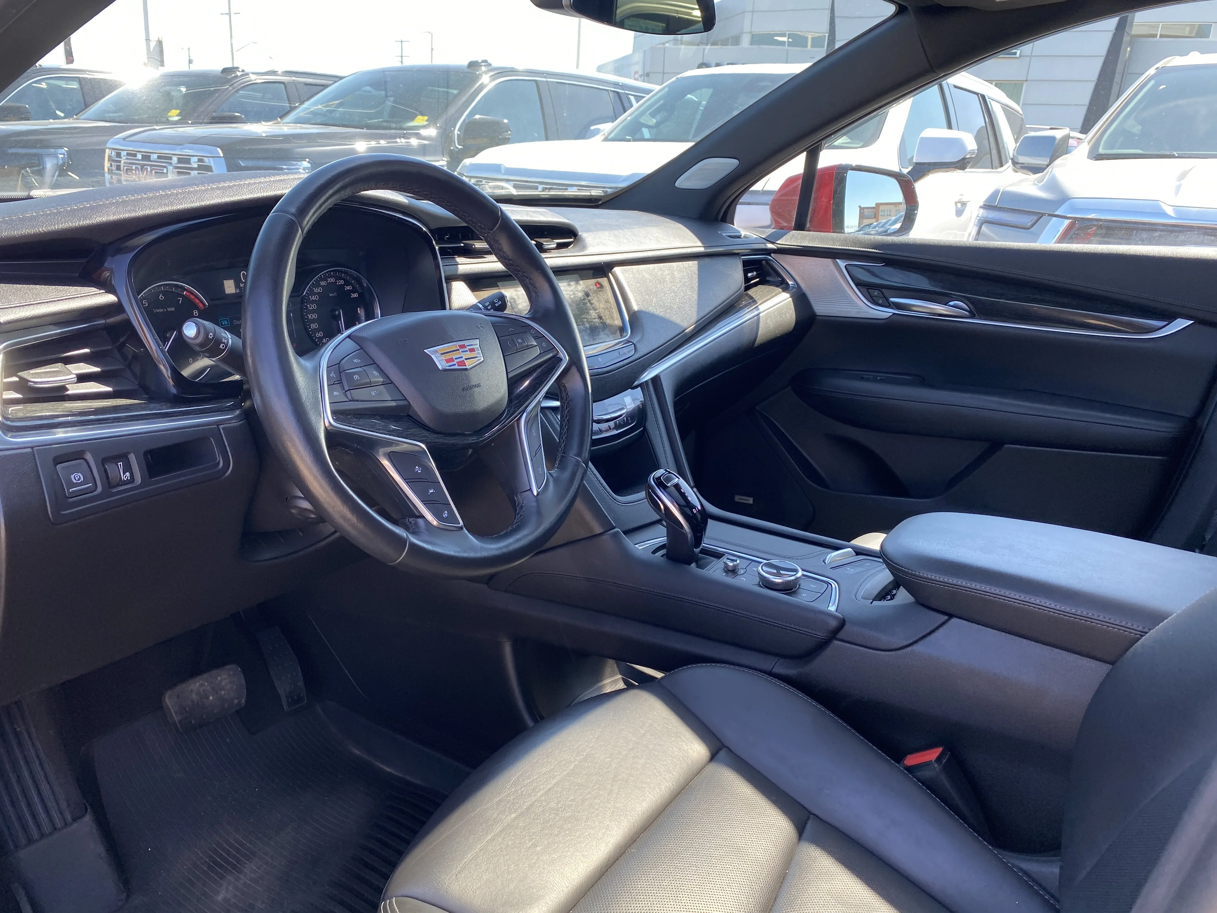 Used 2021 Red Cadillac AWD Premium Luxury * PANORAMIC SUNROOF * RADAR CRUISE * REMOTE STARTER * image 9