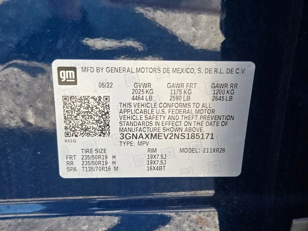 Used 2022 Blue Glow Metallic Chevrolet RS image 32