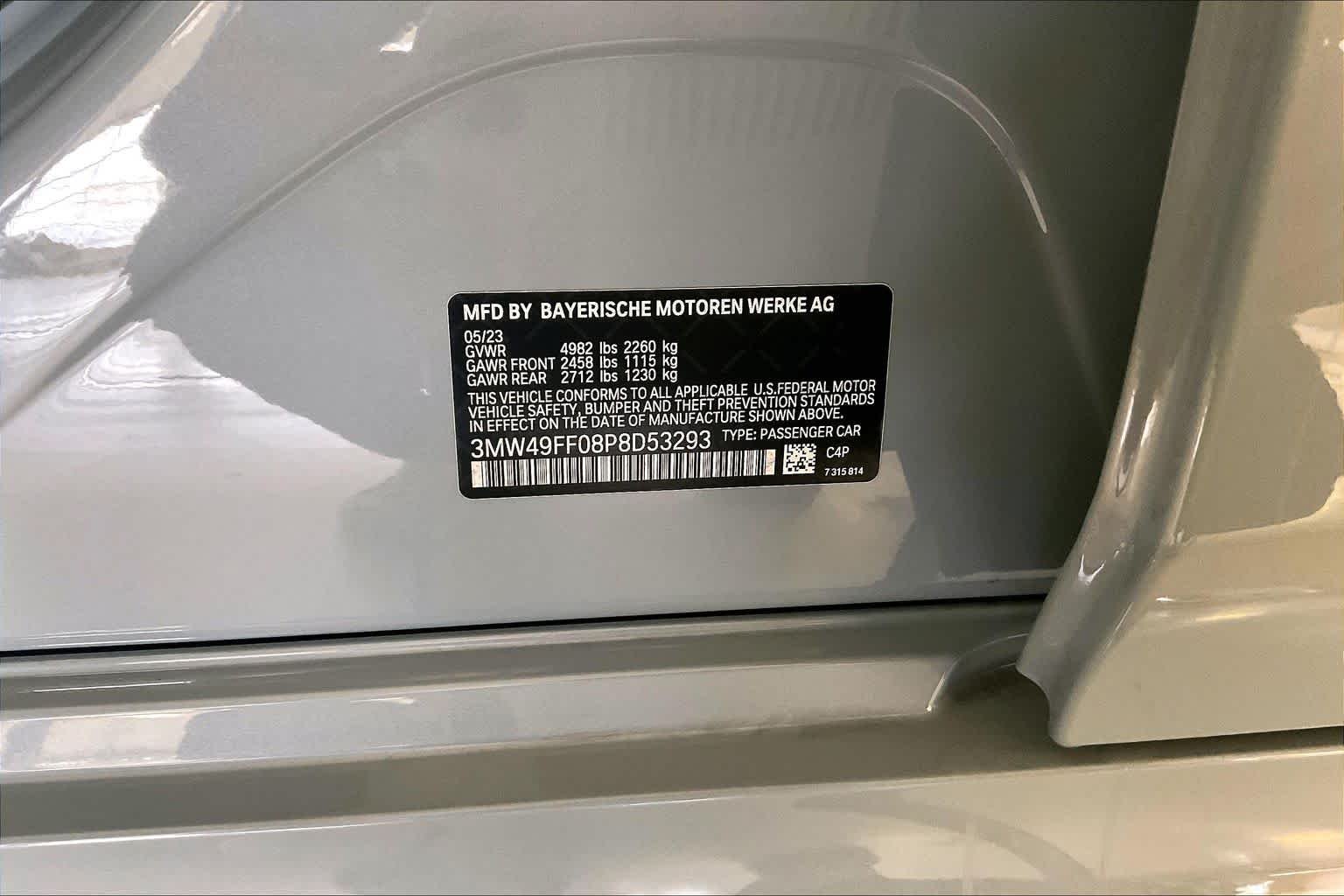 Certified Used 2023 Brooklyn Grey Metallic BMW M340i xDrive image 31