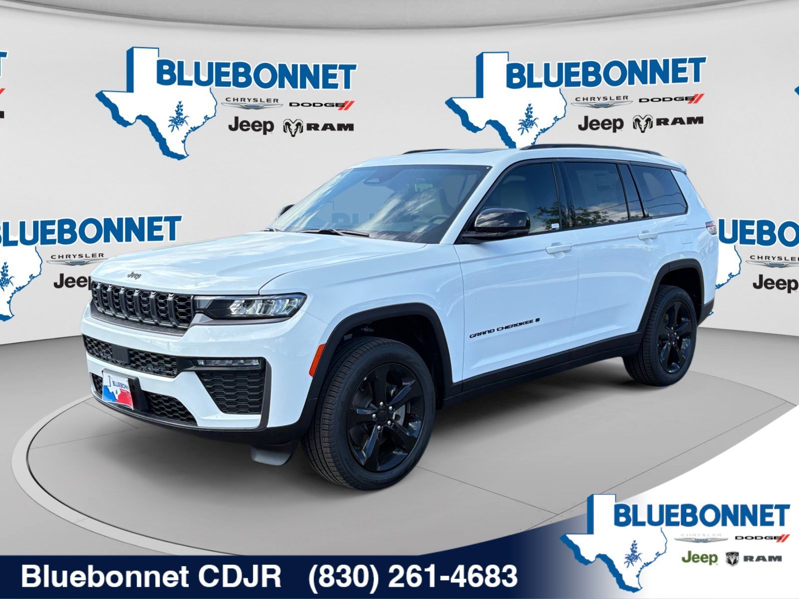 New 2026 Bright White Clear-Coat Exterior Paint Jeep Limited image 1