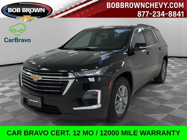 Certified Used 2023 MOSAIC BLACK METALLIC Chevrolet LT Leather image 1