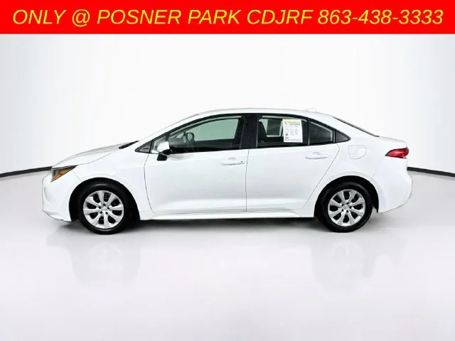 Used 2024 White Toyota LE image 4