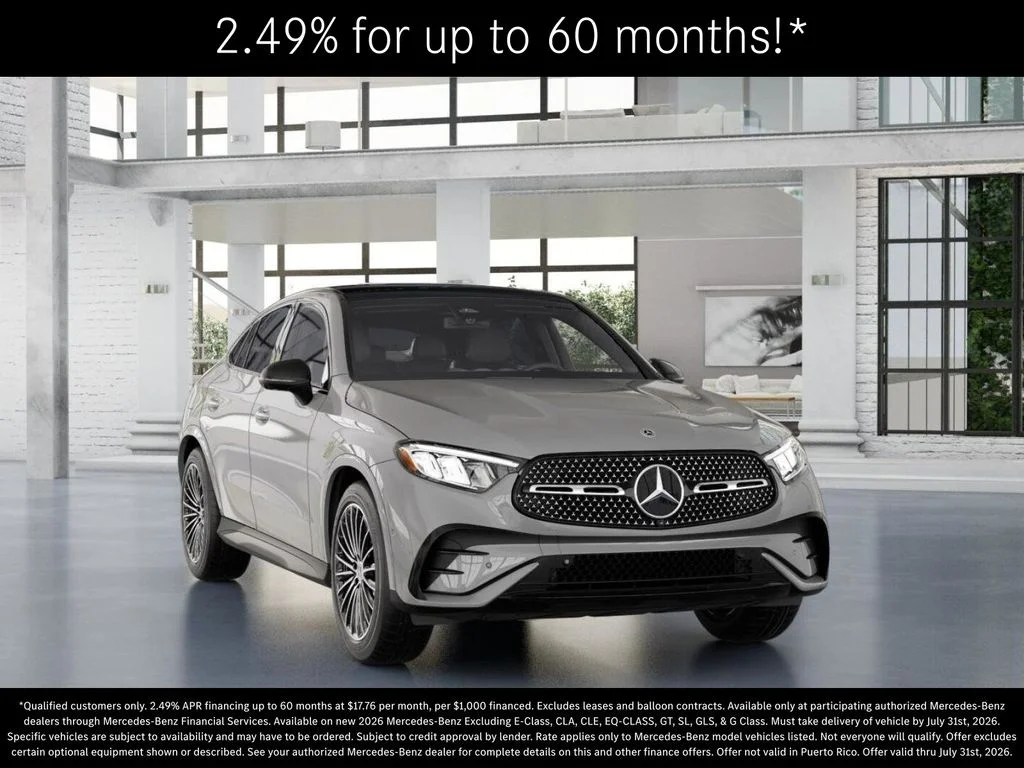 New 2026 MANUFAKTUR Alpine Grey Mercedes-Benz GLC 300 image 9