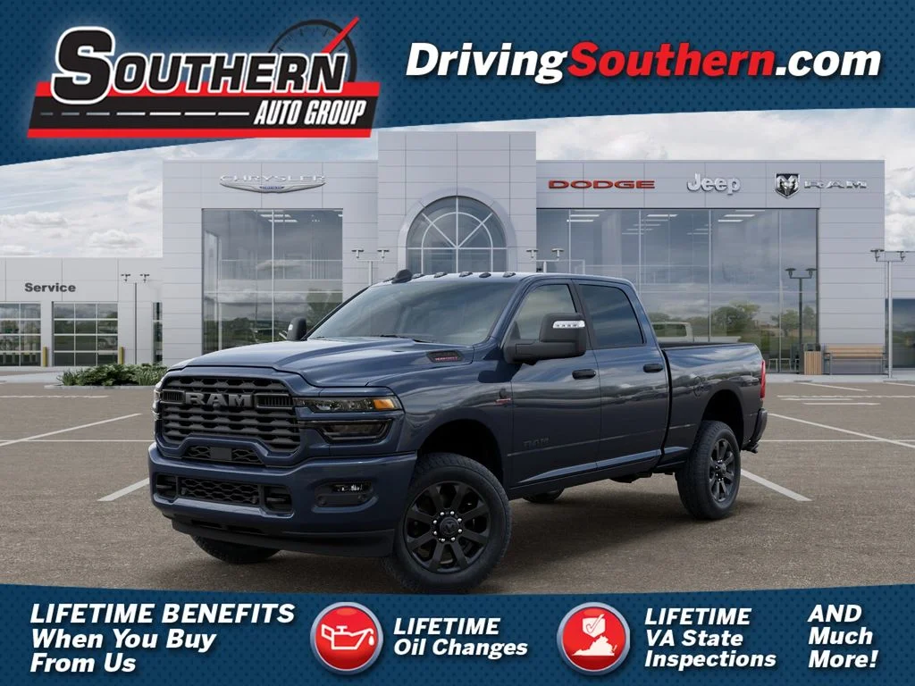 New 2026 Forged Blue Metallic RAM Big Horn image 1