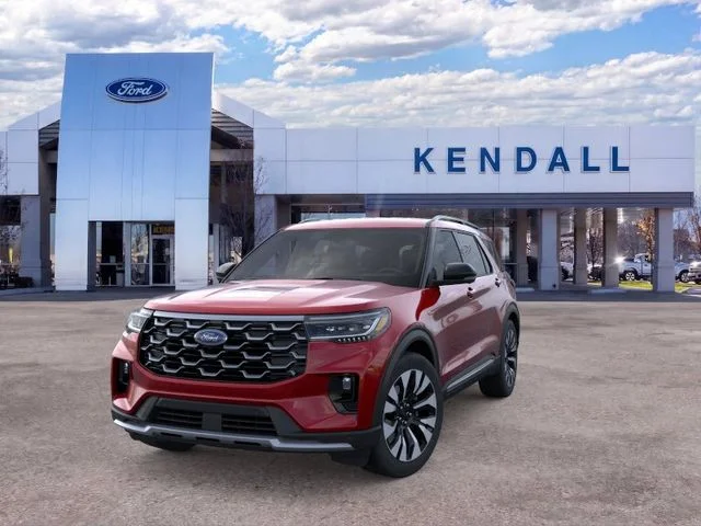 New 2026 Rapid Red Metallic Tinted Clearcoat Ford Platinum image 2