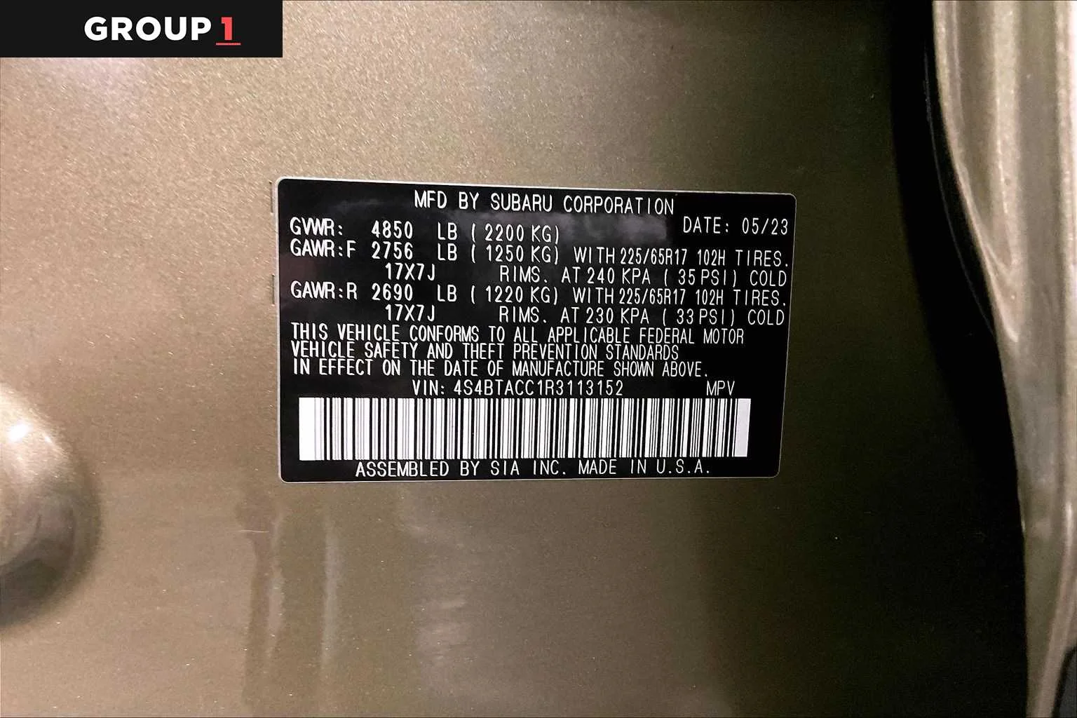 Certified Used 2024 Autumn Green Metallic Subaru Premium image 35
