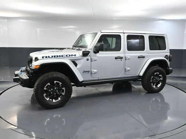 Certified Used 2024 Silver Jeep Rubicon 4xe image 12