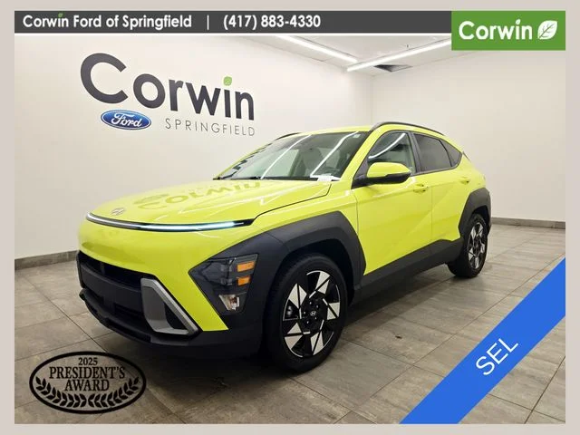Used 2024 Yellow Hyundai SEL image 1