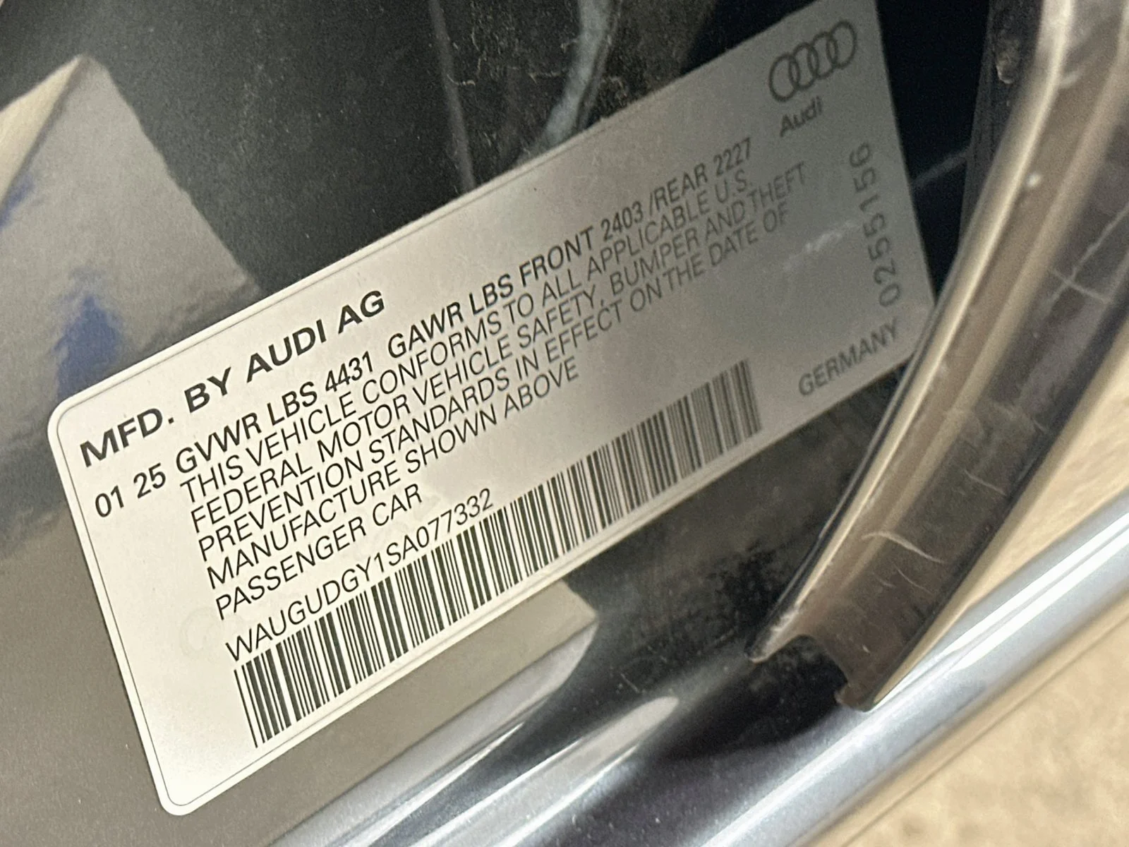Used 2025 Gray Audi  image 46