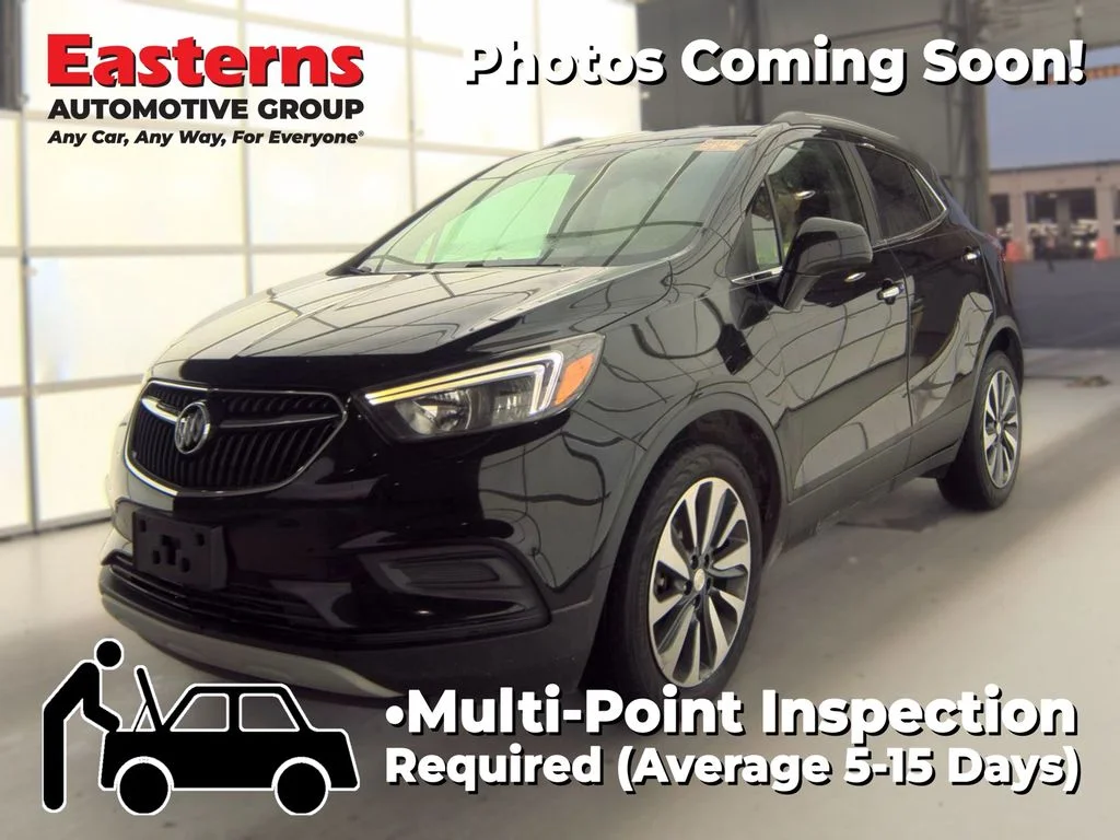Used 2021 Black Buick Preferred image 1