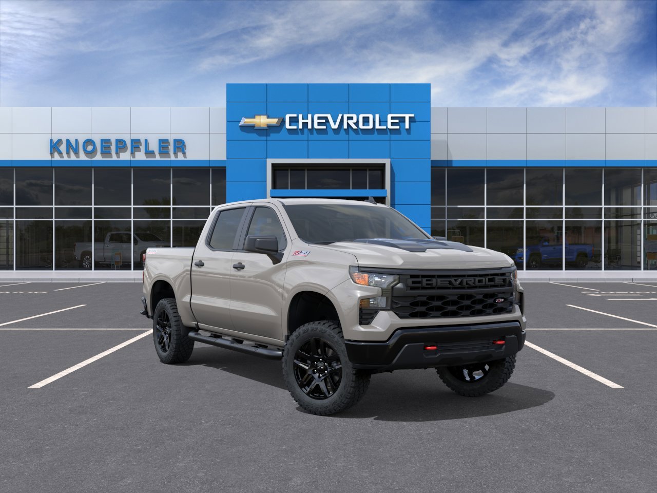 2026 Chevrolet Silverado 1500 Custom Trail Boss 4X4 Crew Cab Short Box's photo