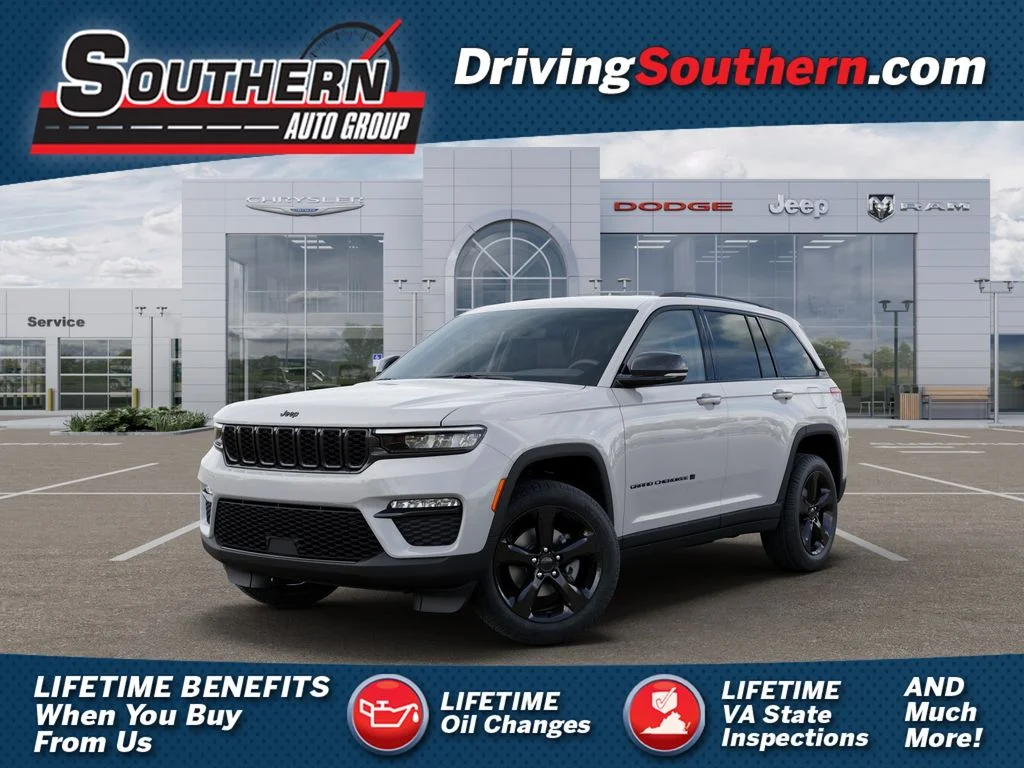 New 2025 Bright White Clear-Coat Exterior Paint Jeep Limited image 1